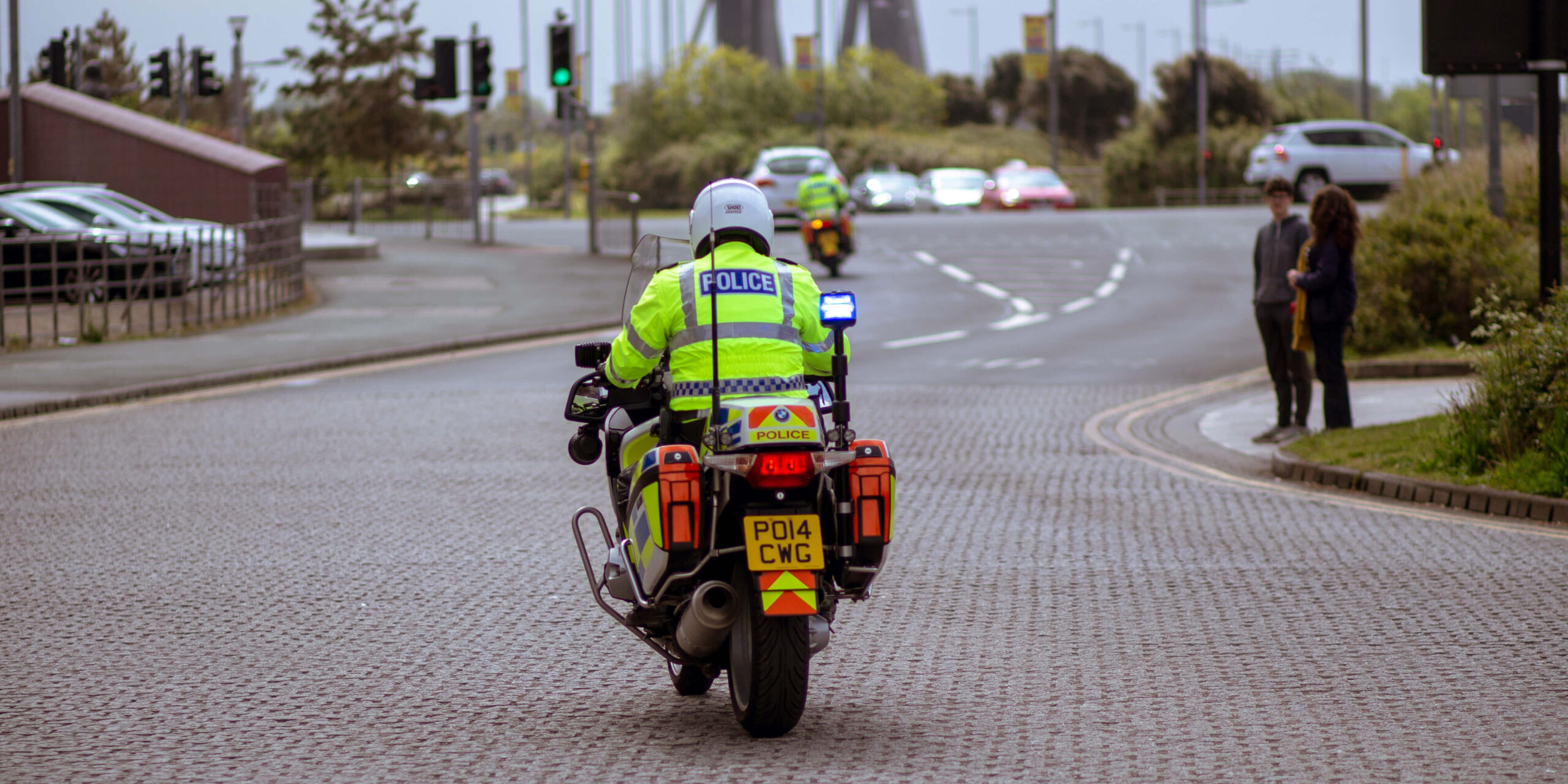 Blackpool police bike